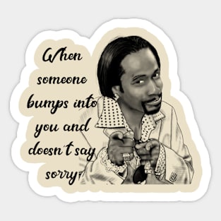 Katt Williams t-shirt Sticker